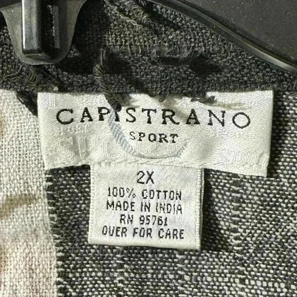 Capistrano Sport shag jacket, 100% cotton, size 2X, but runs small, see … - Picture 5 of 7